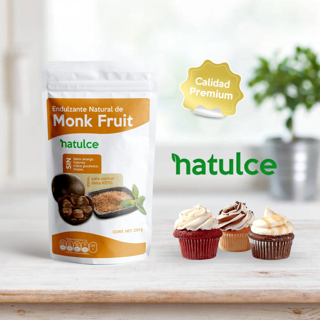 Monk Fruit Natulce 1 Kg Endulzante KETO 0 calorias Natulce